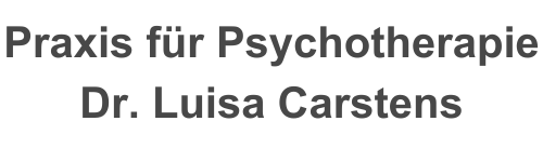 Praxis für Psychotherapie Dr. Luisa Carstens
